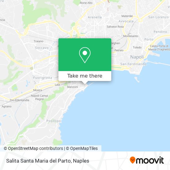 Salita Santa Maria del Parto map