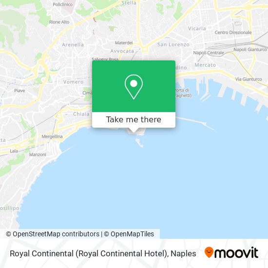 Royal Continental (Royal Continental Hotel) map