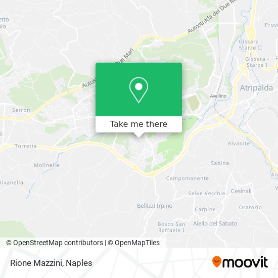 Rione Mazzini map