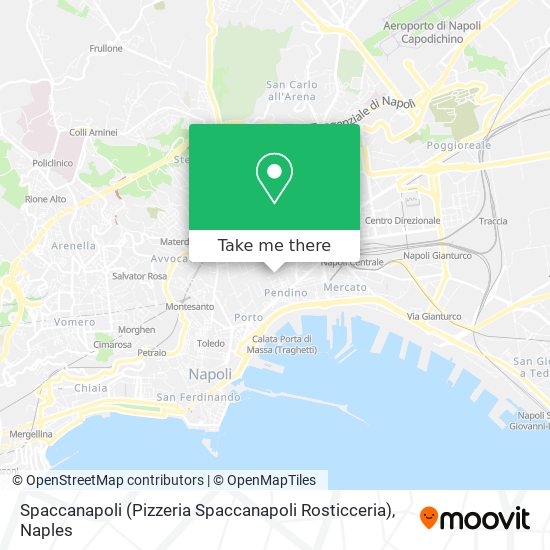 Spaccanapoli (Pizzeria Spaccanapoli Rosticceria) map