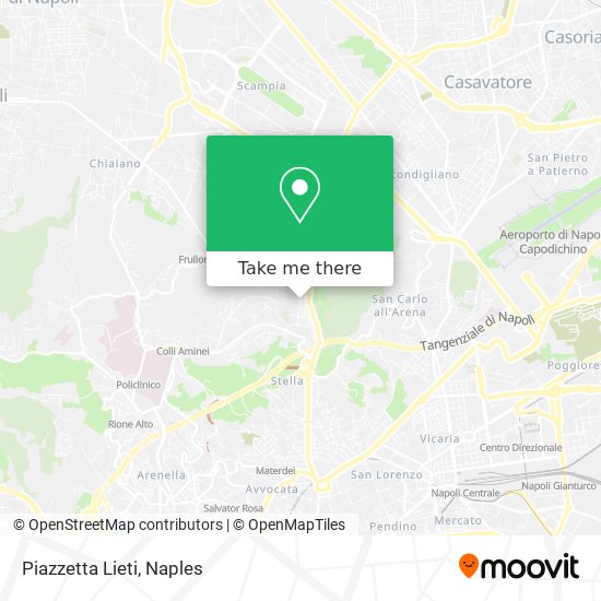 Piazzetta Lieti map