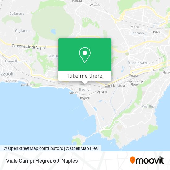 Viale Campi Flegrei, 69 map