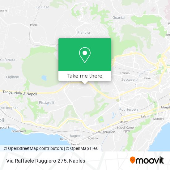 Via Raffaele Ruggiero 275 map