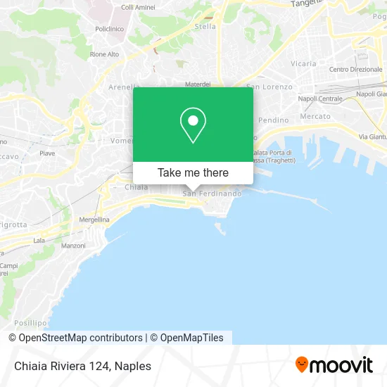 Chiaia Riviera 124 map