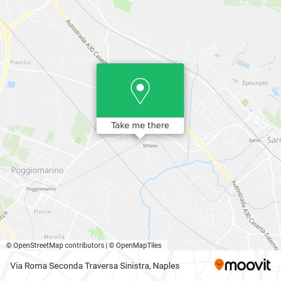 Via Roma Seconda Traversa Sinistra map