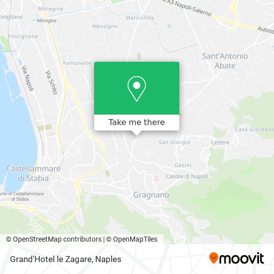 Grand'Hotel le Zagare map