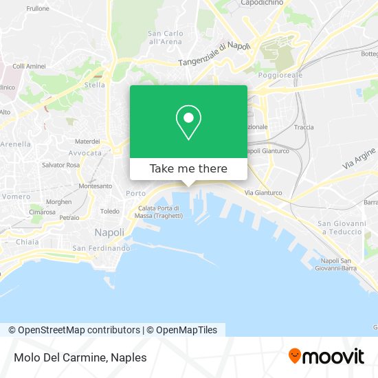Molo Del Carmine map