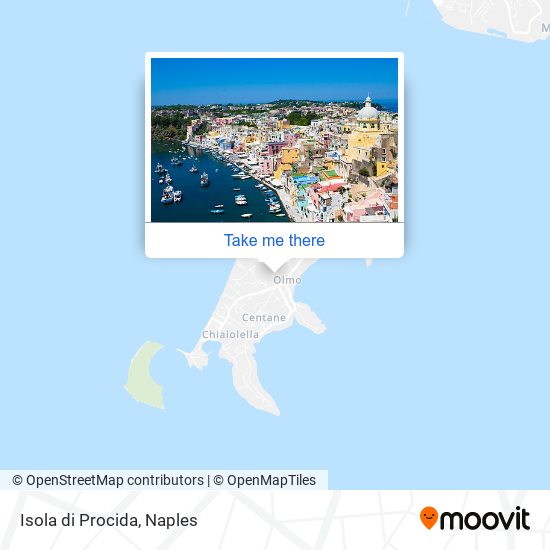 Isola di Procida map