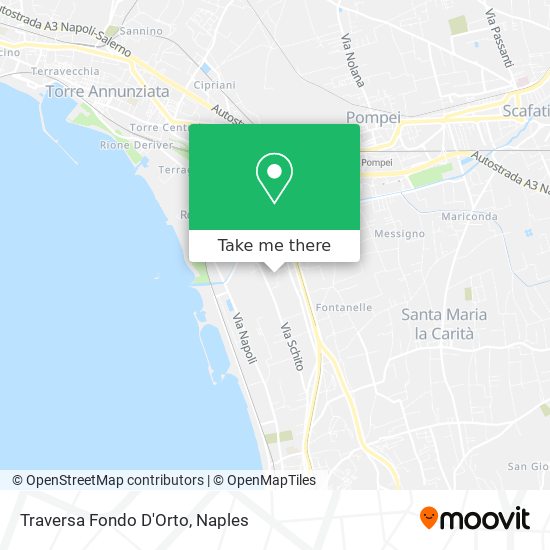 Traversa Fondo D'Orto map