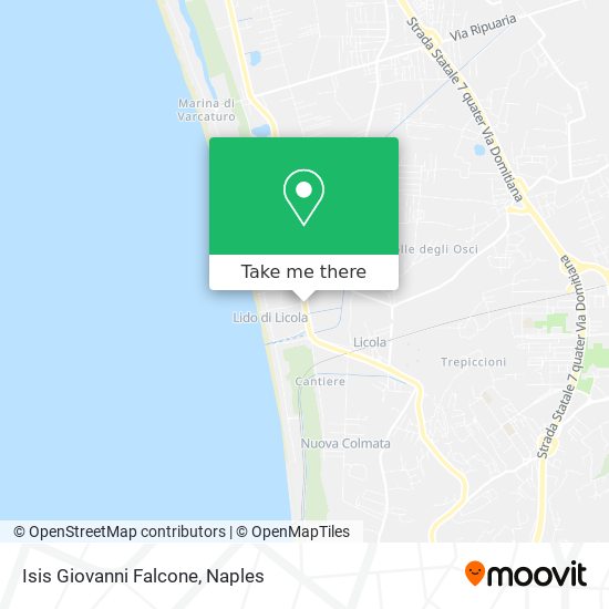 Isis Giovanni Falcone map