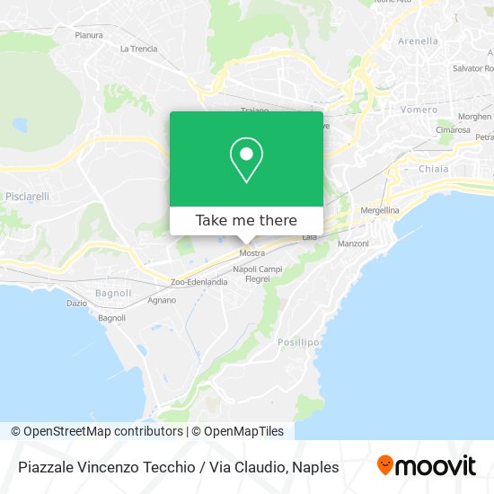 Piazzale Vincenzo Tecchio / Via Claudio map