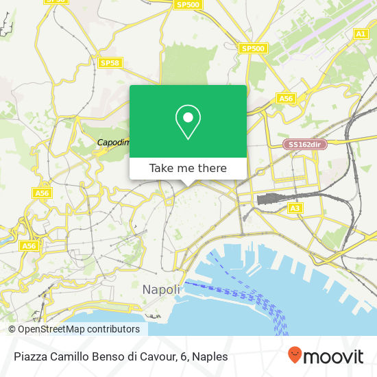 Piazza Camillo Benso di Cavour, 6 map