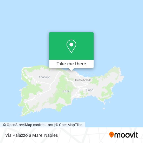 Via Palazzo a Mare map