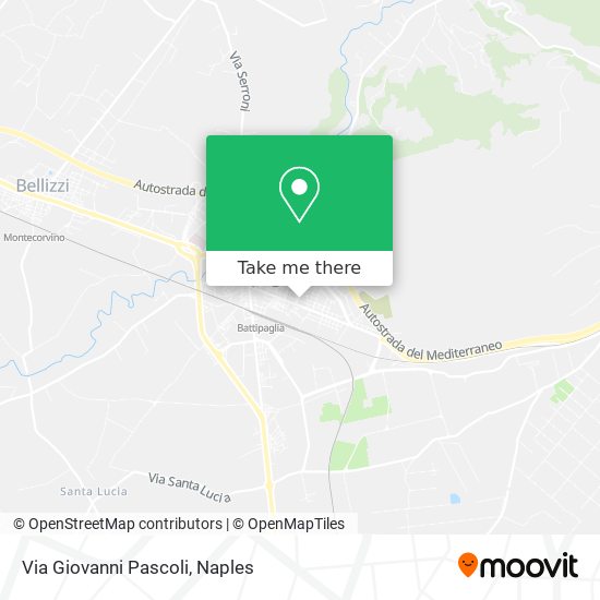 Via Giovanni Pascoli map