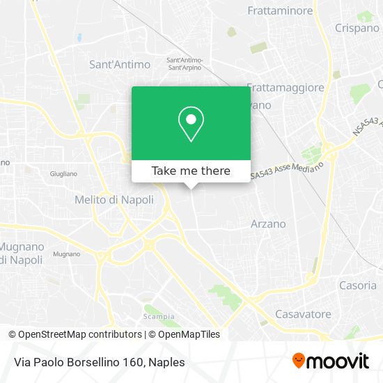 Via Paolo Borsellino 160 map