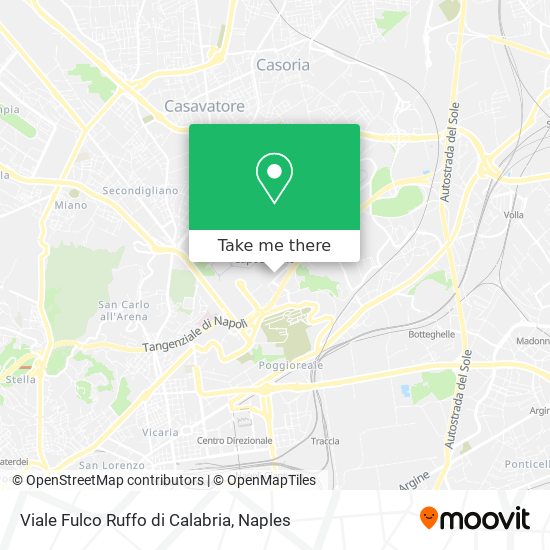 Viale Fulco Ruffo di Calabria map