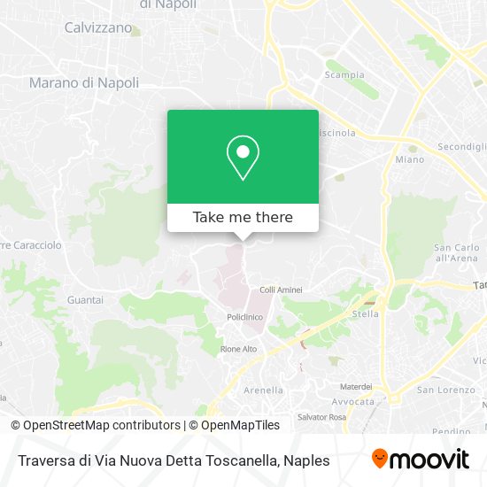 Traversa di Via Nuova Detta Toscanella map
