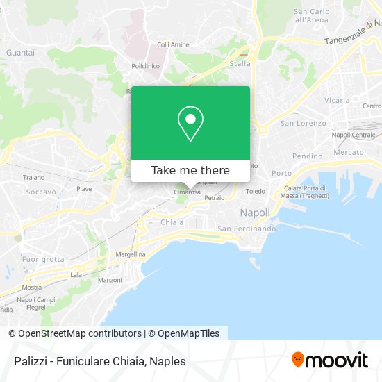 Palizzi - Funiculare Chiaia map