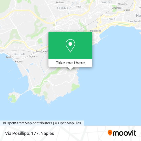 Via Posillipo, 177 map