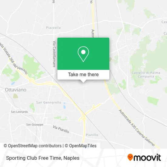 Sporting Club Free Time map
