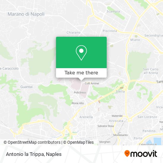 Antonio la Trippa map