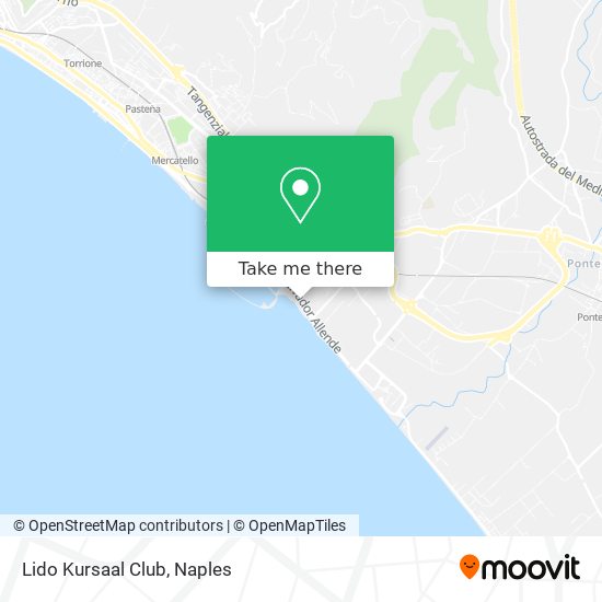 Lido Kursaal Club map