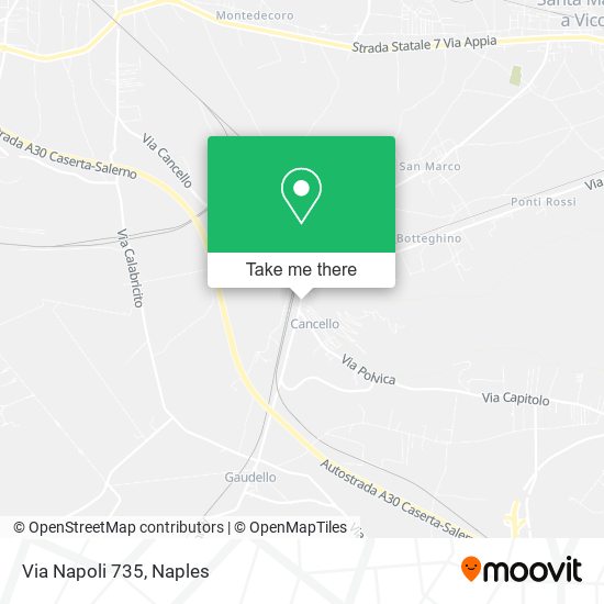 Via Napoli 735 map
