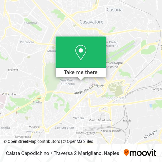 Calata Capodichino / Traversa 2 Marigliano map