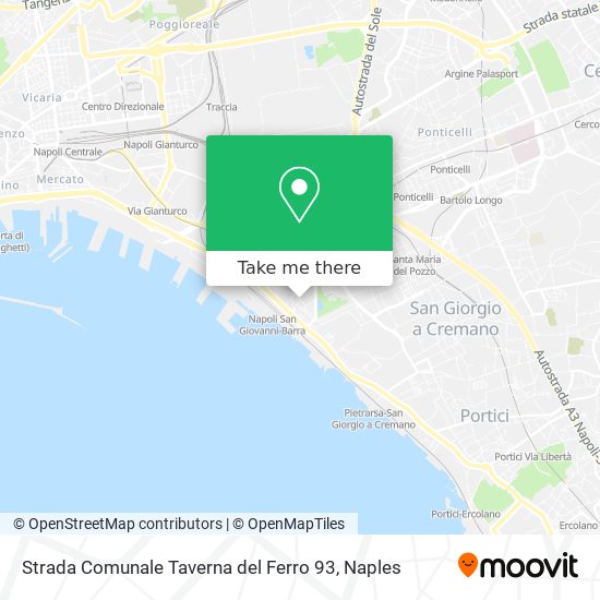 Strada Comunale Taverna del Ferro 93 map