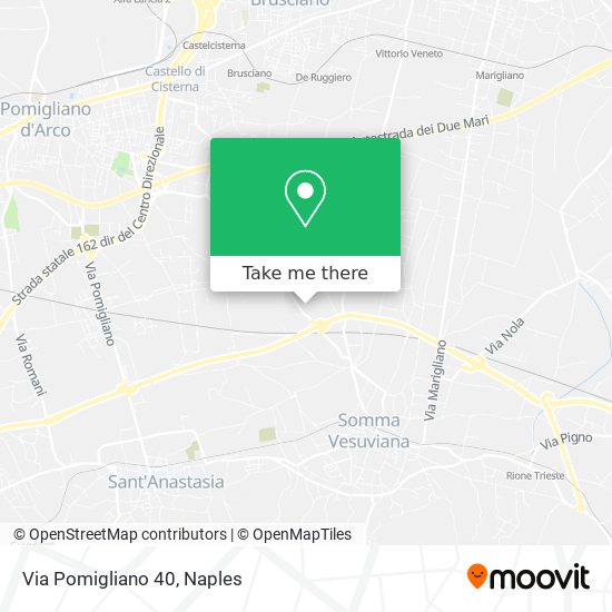 Via Pomigliano 40 map