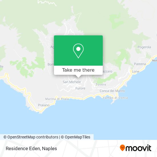 Residence Eden map
