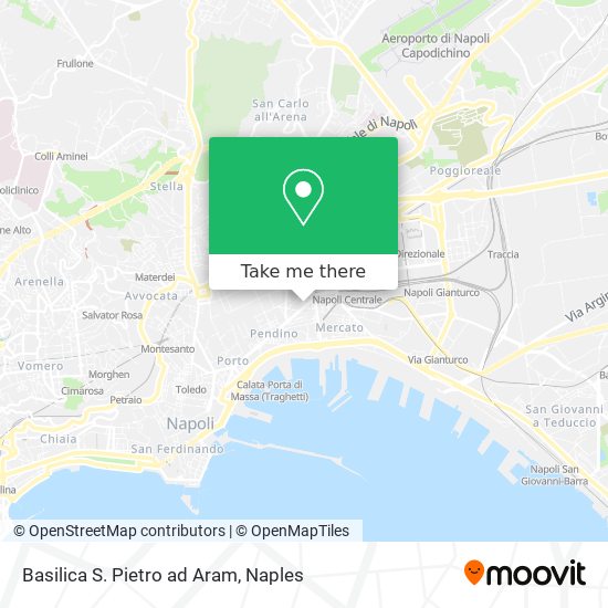 Basilica S. Pietro ad Aram map