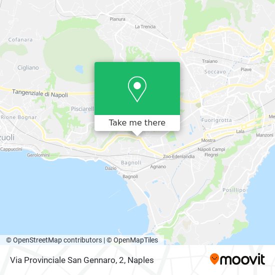 Via Provinciale San Gennaro, 2 map