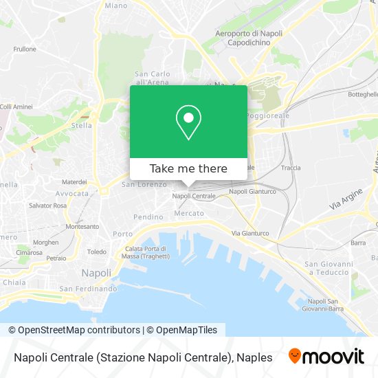 Napoli Centrale (Stazione Napoli Centrale) map