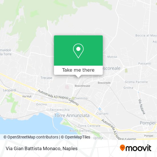 Via Gian Battista Monaco map