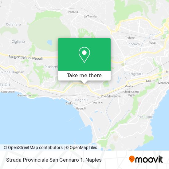 Strada Provinciale San Gennaro 1 map