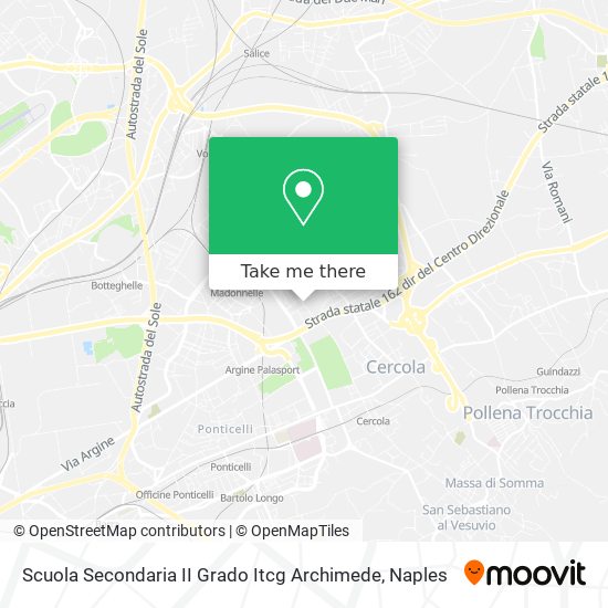Scuola Secondaria II Grado Itcg Archimede map