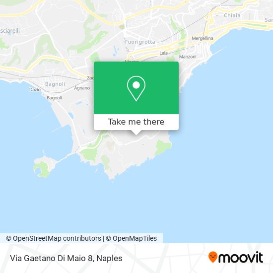 Via Gaetano Di Maio 8 map