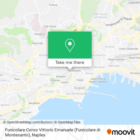 Funicolare-Corso Vittorio Emanuele (Funicolare di Montesanto) map