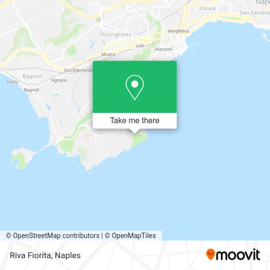 Riva Fiorita map