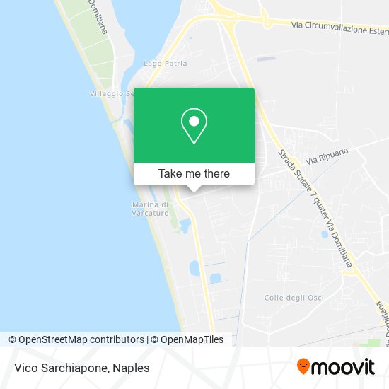 Vico Sarchiapone map