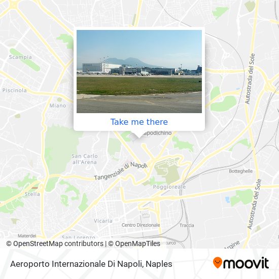 Aeroporto Internazionale Di Napoli map
