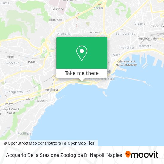 Acquario Della Stazione Zoologica Di Napoli map