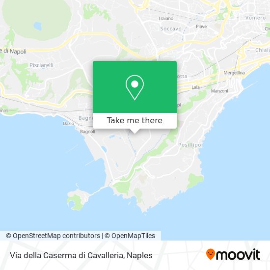 Via della Caserma di Cavalleria map