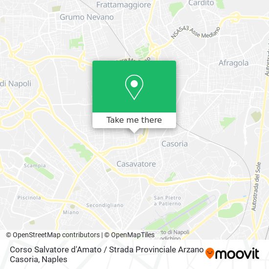 Corso Salvatore d'Amato / Strada Provinciale Arzano Casoria map
