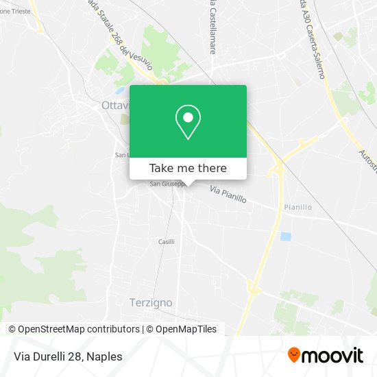 Via Durelli 28 map