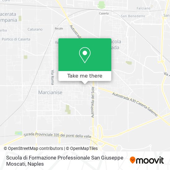 Scuola di Formazione Professionale San Giuseppe Moscati map