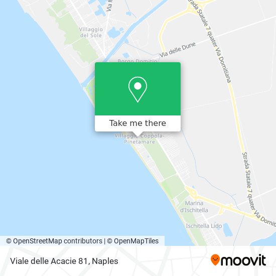Viale delle Acacie 81 map