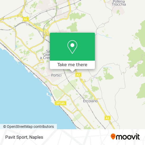 Pavit Sport map