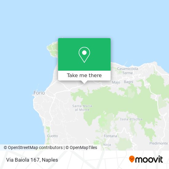 Via Baiola 167 map